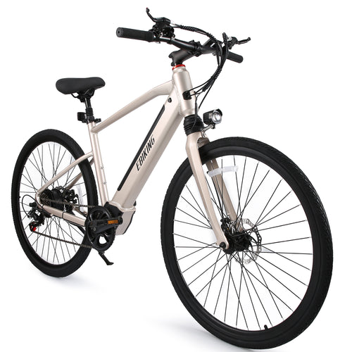 ​​Ultralight 17kg aluminum-frame e-bike​​ with ​​500W high-torque motor​​ and ​​Shimano 7-speed drivetrain​​,Features ​​100km range battery​​ and ​​IP56-rated LED headlight​​ for all-weather reliability.