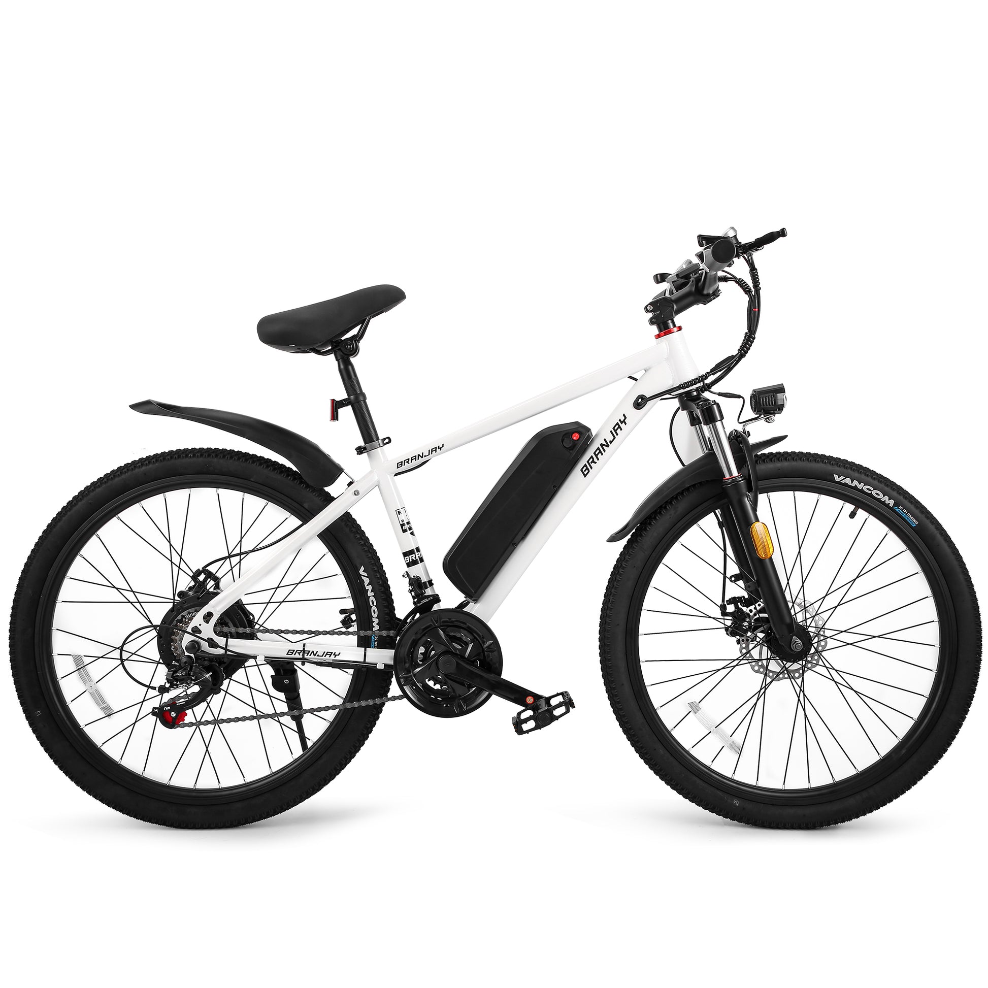 ​​Rider conquering rocky trail on Sptebik WindRunner 90E​​ featuring ​​120kg payload aluminum frame​​, ​​4.0" knobby tires​​ with 30% enhanced traction, and ​​1000-lumen adaptive headlight​​ illuminating path at dusk.