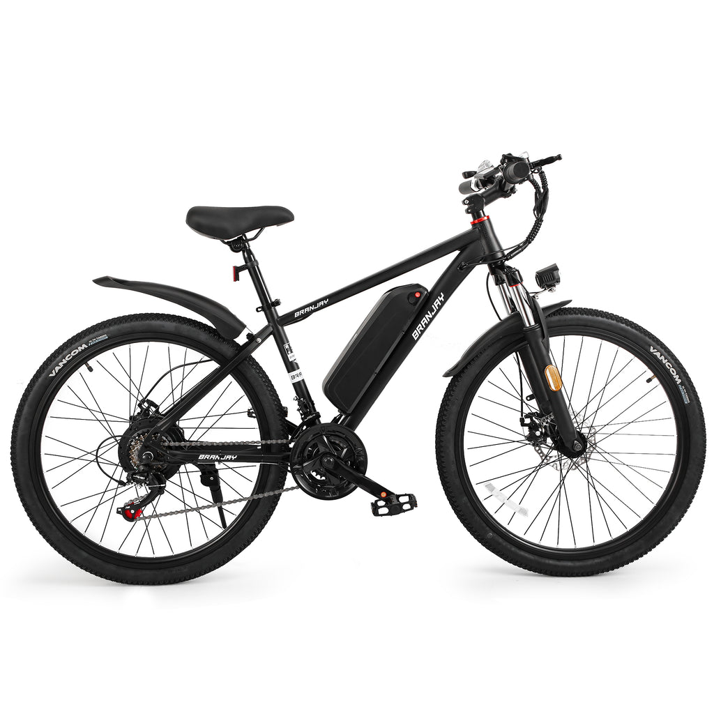 ​​Rider conquering rocky trail on Sptebik WindRunner 90E​​ featuring ​​120kg payload aluminum frame​​, ​​4.0" knobby tires​​ with 30% enhanced traction, and ​​1000-lumen adaptive headlight​​ illuminating path at dusk.