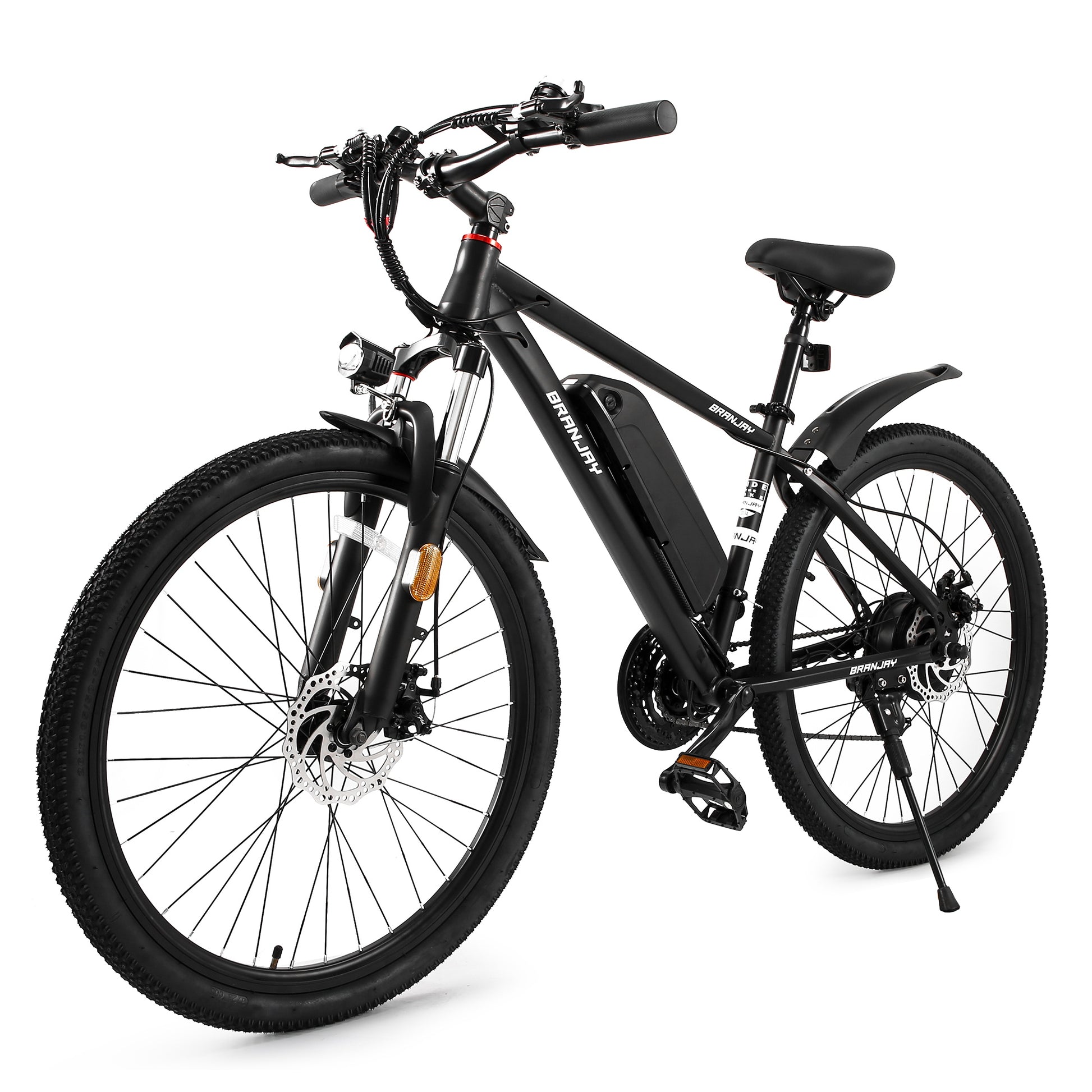 ​​Rider conquering rocky trail on Sptebik WindRunner 90E​​ featuring ​​120kg payload aluminum frame​​, ​​4.0" knobby tires​​ with 30% enhanced traction, and ​​1000-lumen adaptive headlight​​ illuminating path at dusk.