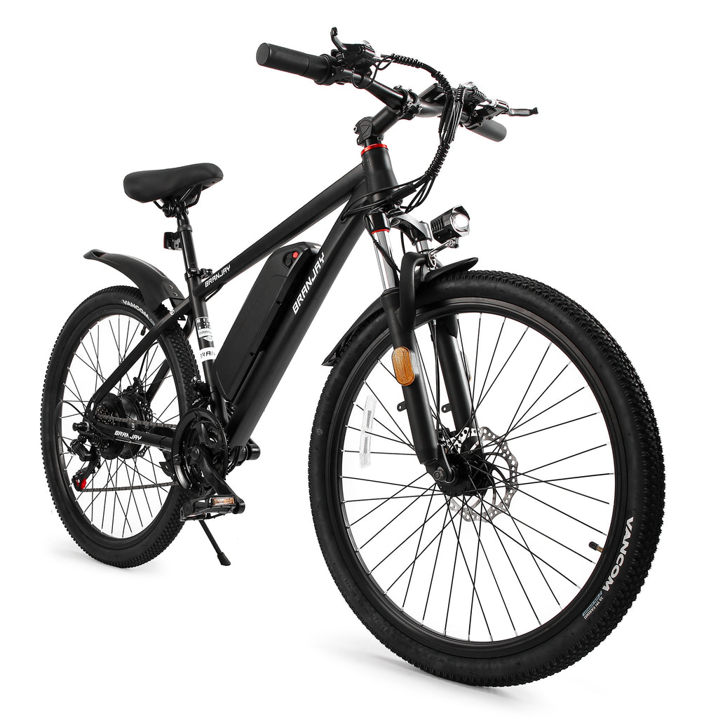 ​​Rider conquering rocky trail on Sptebik WindRunner 90E​​ featuring ​​120kg payload aluminum frame​​, ​​4.0" knobby tires​​ with 30% enhanced traction, and ​​1000-lumen adaptive headlight​​ illuminating path at dusk.